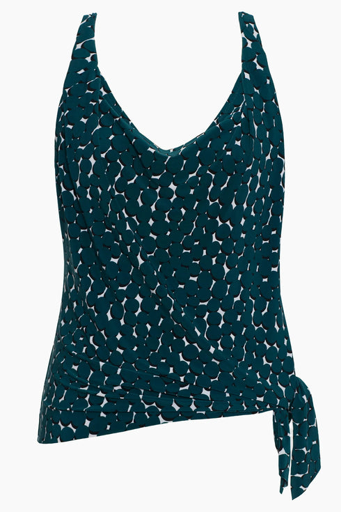 MagicSuit Shadow Dot Separate Missy Tankini Top